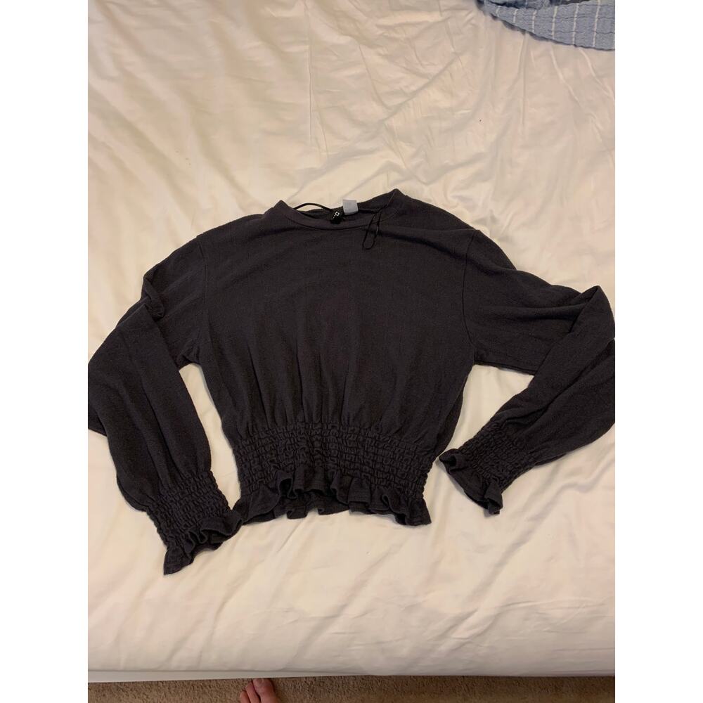 Divided Black Long Sleeve Sweater Sz XS